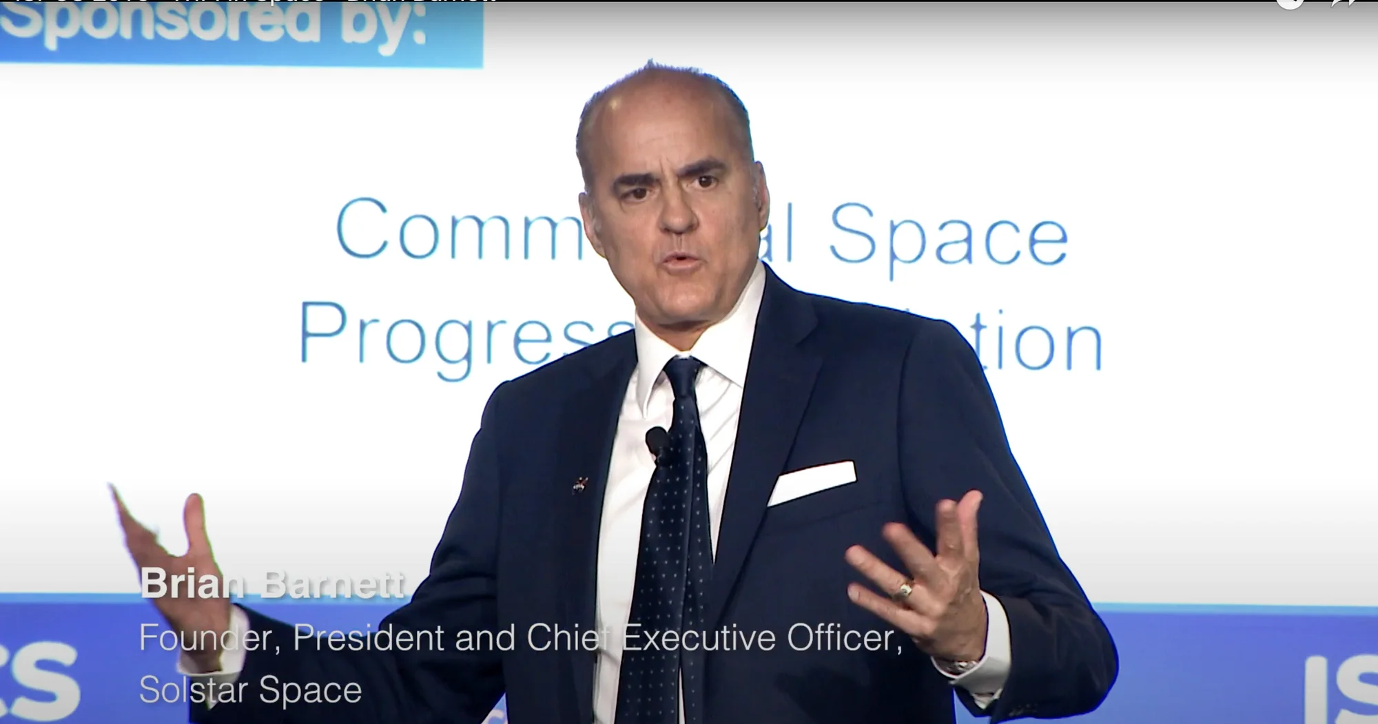 Solstar ISPCS 2018 – WiFi in Space – Brian Barnett - Solstar Space Co